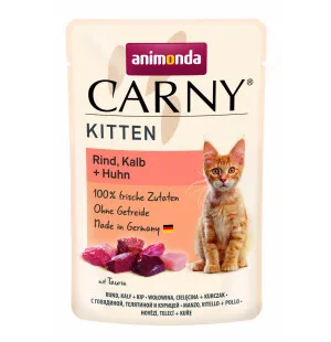Animonda Carny Kitten nauta, vasikka & kana 85g kuva