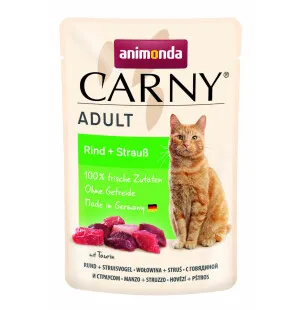 Animonda Carny Adult nauta & strutsi 85g kuva