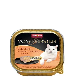 Animonda Feinsten Kana, Lohi & Pinaatti 100g kuva