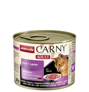 Animonda Carny Adult nauta&lammas 200g kuva