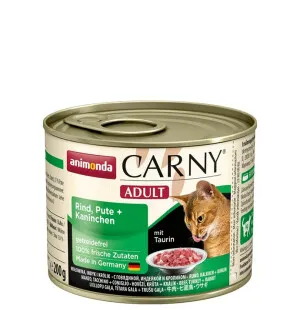 Animonda Carny Adult nauta,kalkkuna&kani 200g kuva