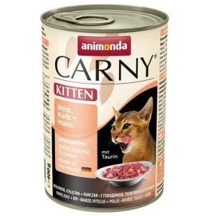 Animonda Carny Kitten nauta,vasikka&kana 400g kuva