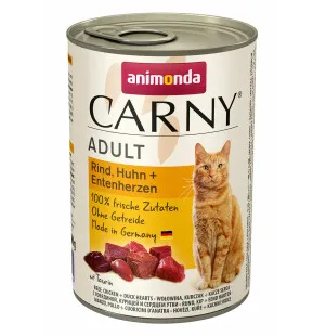 Animonda Carny Adult nauta, kana, ankansydän 400g kuva