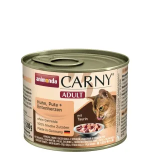 Animonda Carny Adult kana,kalkkuna&ankansydän 200g kuva