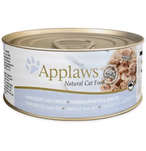 Applaws kissa tonnikalafile & juusto 70g purkki kuva