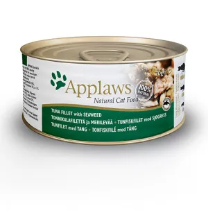 Applaws kissa tonnikalafile & merilevä 70g purkki kuva