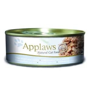 Applaws kissa tonnikalafile & juusto 156g purkki kuva