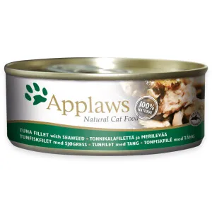 Applaws kissa tonnikalafile & merilevä 156g purkki kuva