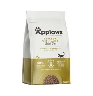 Applaws kissa adult kana & lammas kuivamuona 7,5kg x 2 kpl, 15 kg kuva