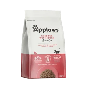 Applaws kissa adult kana & ankka kuivamuona 2kg kuva