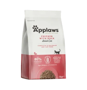 Applaws kissa adult kana & ankka kuivamuona 7,5 kg x 2 kpl, 15 kg kuva