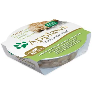 Applaws kissa kananrinta & riisi 60g vuoka kuva