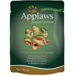 Applaws kissa kananrinta & parsa 70g annospussi kuva