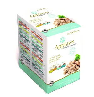 Applaws kissa annospussi lajitelma 12x70g,  hyytelössä kuva