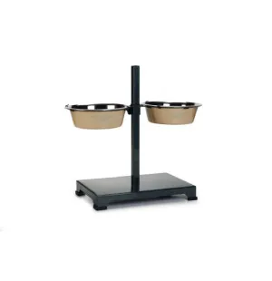 BZ Ruokakuppiteline H-muoto vihreä/kerma image