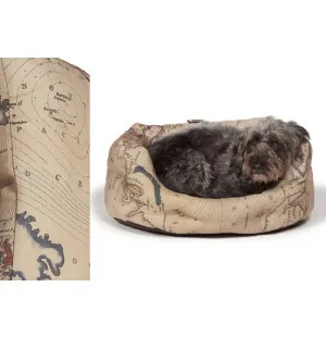 Peti Reunuksella Deluxe slumber 89cm Vintage Maps kuva