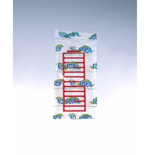 Tikkaat muovia, 13 askelmaa, punainen. 17/6,5cm image