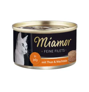 Miamor Fine Filets tonnikala & viiriäisenmuna 100g kuva