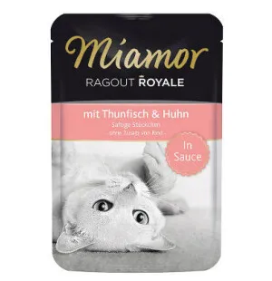 Miamor Ragout Royale Tonnikala & Kana 100g Sauce kuva