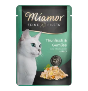 Miamor Fine Filets tonnikala&vihannes 100g Jelly kuva