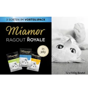Miamor Ragout Royale Jelly 12x100g lajitelma kuva