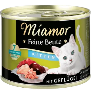 Miamor Feine Beute Kitten Siipikarja 185g purkki kuva