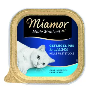Miamor Mild -ateria Siipikarja & Lohi 100g kuva