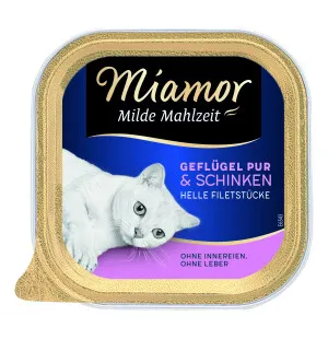 Miamor Mild -ateria Siipikarja & Kinkku 100g kuva
