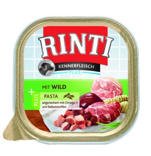 Rinti Kennerfleisch Plus riista & pasta 300g folio image