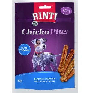 Rinti Extra Chicko PLUS lohi - kana liuskat 80g kuva
