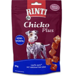 Rinti Extra Chicko PLUS ankka - juusto kuutiot 80g kuva