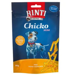 Rinti Extra Chicko Mini rapeita kanaliuskoja 80g kuva