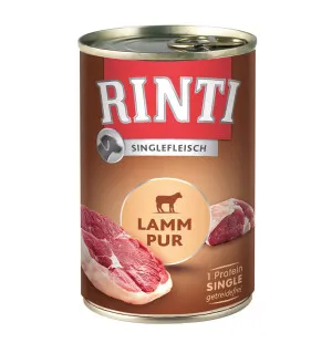 Rinti Singlefleisch Pur Lammas 400g (yksi liha) image
