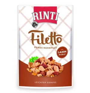 Rinti Filetto Kana & Lammas hyytelössä 100g image