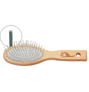 Metallipiikkiharja ovaali, 7 riviäpiikkejä, pehmeä kuva