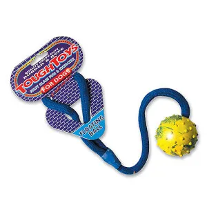 Happy Pet Tough Toy täyskumipallo köydellä,kelluva kuva