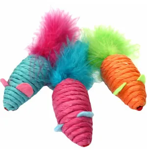 Carnival Mice Cat Toy Jar image