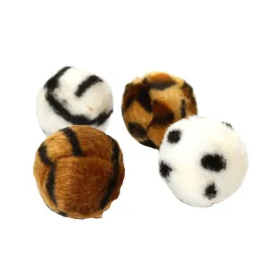 Happy Pet Fuzzeez karvapallo kissanlelu 4,5cm kuva