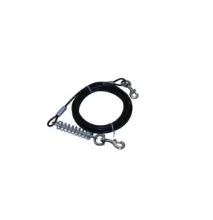 PetGear kaapeli vinyylipäällysteinen musta 4,57 m kuva