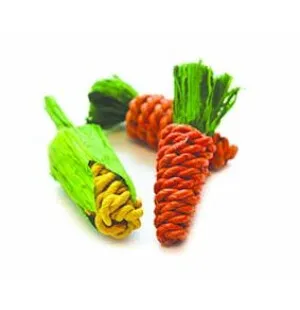 Happy Pet Sisal Porkkana & Maissi Mini 3kpl image