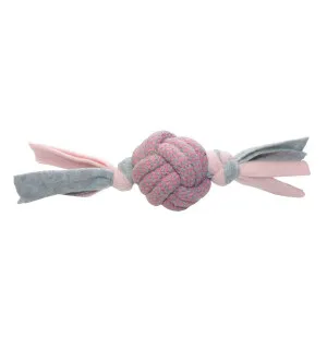 HP Little Rascals Fleecy köysipallo pinkki 22cm kuva