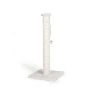Raapimatolppa Serpa valko. 40x40x90cm paperinyöri kuva