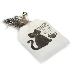 Puuvillapussi, höyhen & kulkunen, kissanmintulla kuva