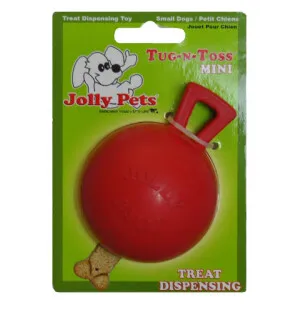 Jolly Tug-n-Toss Mini kahvakuula n.7,6 cm punainen image