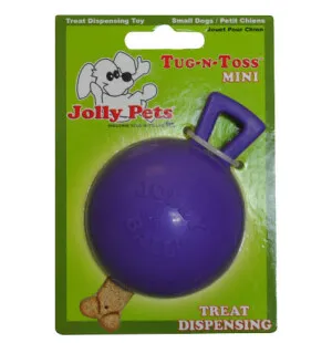 Jolly Tug-n-Toss Mini kahvakuula 10,16 cm lila image