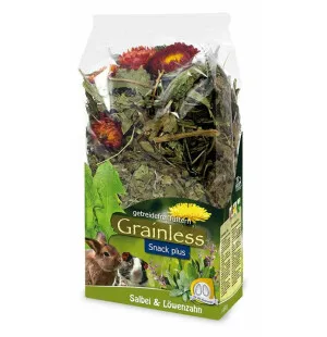 JR-Viljaton plus kuivattu salvia/voikukka 100g image