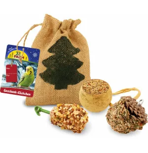 JR Joulu Linnun lahjapussi 165g kuva