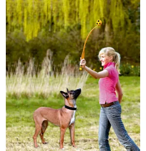 Kumipallo heittovarrella 64 cm kuva