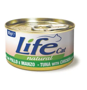 LifeCat Tonnikala, kananrintafile & nauta 85g kuva