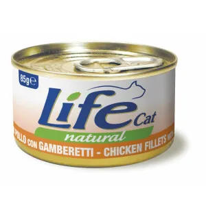 LifeCat Kana (kananrintafile) & Katkarapu 85g kuva